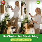 Electric High Reach Plant Waterer - Type C Wireless Hanging Plant Waterer - Image 2