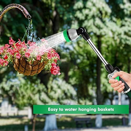 RESTMO Heavy Duty Metal Watering Wand, Sprayer Nozzle for Garden Hose - Image 6