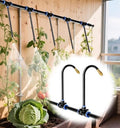 Drip Irrigation System Kit for Vegetable Gardens - 360° Rotating Brass Nozzle, Water Filters, Quick-Connect PE Hoses for Efficient Plant Watering by Unknown