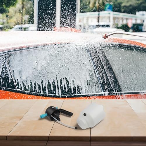 FABULETTA Electric Foam Sprayer 1.8L Rechargeable Cordless Car Wash Foamer with Adjustable Pressure for Vehicle Cleaning - Image 5