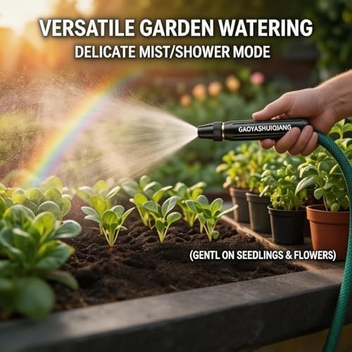 High Pressure Hose Nozzle Garden Hose Nozzle High Pressure Sprayer (2) - Image 7
