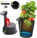 Self Watering Planter Insert w/LifeTested Technology, Water Reservoir & Level Indicator - Turn Any 5-Gal Bucket into a DIY, Portable Automatic Container Indoor-Outdoor Garden, 3-Pack by grotechgardenproducts