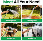 Garden Retractable Hose Reel, 1/2 Inch x 120 ft Wall Mounted Garden Hose Reel with Any Length Lock, Upgraded Slow Return System and 180°Swivel Bracket - Image 7