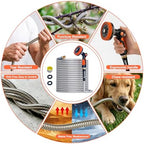 Rosy Earth 200ft Stainless Steel Garden Hose, Heavy Duty Metal Water Hose - Image 6