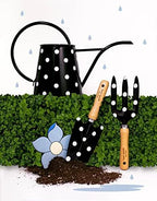 kate spade new york Metal Watering Can, Picture Dot - Image 6