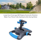 Garden Sprinkler, 360 Degree Rotating Sprinkler, ABS Material - Image 2