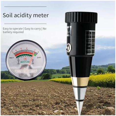 Soil Moisture PH Meter Acidity Humidity Tester Metal Sensor Probe 3~8ph No Battery Hygrometer for Planting Garden Tool - Image 3