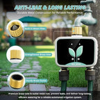 QUOBAS WiFi Water Timer for Garden Hose, 2 Zone Brass Smart Sprinkler Timer - Image 4