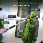 RESTMO Extra Long All Metal Telescoping Watering Wand, 40-70” Garden Wand - Image 2