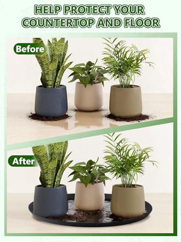 Kalolary 2 Pack Plant Saucer for Potted Plant 20 Inch Plant Pot Saucers - Image 5
