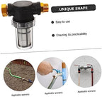 Xmas Pressure Washer Hose Filter for Garden Sediment Protection Black - Image 3