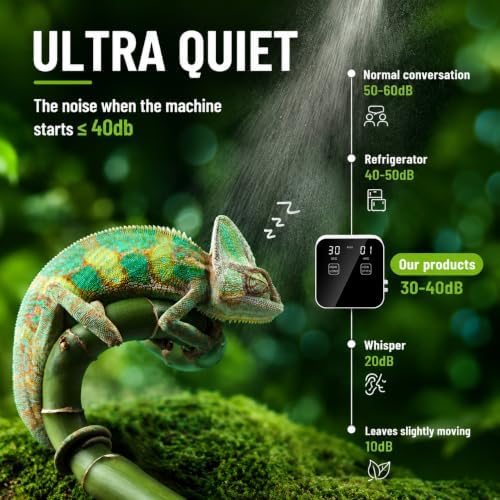 Reptile Mister Automatic with Timer Quiet Mist System for Terrariums - Image 2