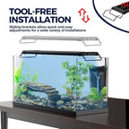 Smart LED Aquarium Light with App Control, Full Spectrum RGB, Bluetooth Enabled, Programmable Timer, Black, for Fish Tanks (WCL30-36B) - Image 5