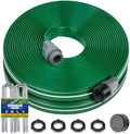 Jin&Bao 50FT Sprinkler Hose Heavy Duty Garden Lawn Water Hose with Staples by Jin%26Bao