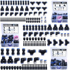 170 PCS Pneumatic Quick Connect Air Hose Fitting Kit by Ailbiuko