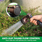 RESTMO Heavy Duty Hose Nozzle, Metal Garden Water Hose Sprayer - Image 2