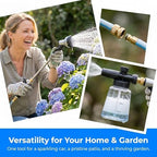Garden Hose High Pressure Nozzle, Powerful Hose Nozzle High Pressure, Professional, Utilizes Hydraulic Boosting Technology for Garden Hoses, Cars, Lawns, and Outdoor Cleaning, Effortless Removal (B) - Image 5