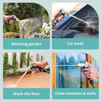 QUOBAS Garden Hose Nozzle Sprayer, Heavy Duty Metal Water Garden Nozzle - Image 6