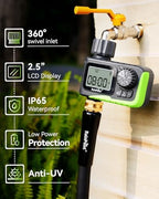 RAINPOINT Sprinkler Timer, Water Timer for Garden Hose, Garden Hose Timers for Watering, Irrigation with Manual Watering/Rain Delay for Outdoor Lawn & Yard - Image 5