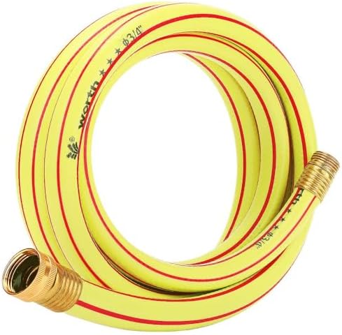 25 ft 3/4” Heavy Duty Garden Hose, Solution4Patio, Male to Female Fittings by Solution4PatioExpertinGardenCreation