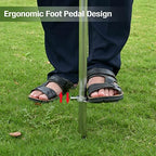Soil Probe 35 Inch with 2 Bags, Straight Soil Sample Probe for Lawn House Plants, T-Handle Soil Sampler Probe Rod with Pedal, Stainless Steel Soil Test Kits Tool for Soil Sampling - Image 6