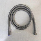 1.5m/2m Heavy-Duty Stainless Steel Shower Hose - Flexible, Anti-Explosion, Durable Gunmetal Grey Water Pipe - 200cm Length, 1 PC for Ultimate Shower Experience - Image 2