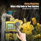 Garden Hose Faucet Timer 2 Zone Watering Timer for Home and Garden House Use Programmable Irrigation Controller ABS - Image 3