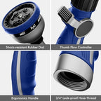 RESTMO Watering Wand Heavy Duty, 15-Inch Long Hose Nozzle Sprayer - Image 7