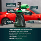 Armour Detail Supply - DRFT Foam Cannon – High-Output Snow Foam Sprayer for Pressure Washers, Adjustable Fan & Soap Control, Thick Suds for Safe Car Wash - Image 6