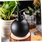Black Watering Can Xmas 500ml Stainless Steel Alloy Simple Design - Image 6