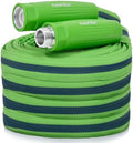 RAINPOINT Garden Hose 100FT, Up to 60% Lighter Non-Expanding Water Hose with TPE Inner Tube, Lightweight & Flexible Anti-Kink Hose, 800D Oxford Fabric, Weather-Resistant, 450PSI Burst, 3/4" Fittings by RainPoint