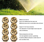 20Pcs Brass Misting Nozzles, Adjustable 1/2 Inch Misting Nozzle for Garden, Durable Outdoor Cooling Mister for Dust Suppression, Lawn Sprinkler Spray Atomizer - Image 2
