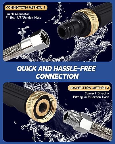 2026 Upgraded Jet Nozzle Power Washer for Garden Hose - Image 3
