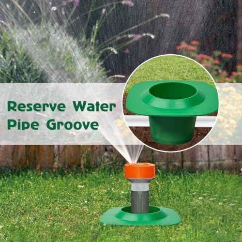 12PCS Sprinkler Head Protectors 3.6" Outdoor Lawn Sprinkler Protector Covers - Image 4