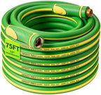 Garden Hose 75ft x 5/8", Heavy Duty Water Hose, Kink Resistant by FXFOUCSTOOLS
