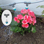 Drip Irrigation System for Garden with Water Timer Plug-in Quick Connection Drip Irrigation Kit 5/16“ID and 1/4 Inch Pipe Auto Watering System for Garden Spray, for Greenhouse, Lawn, Potted Plants - Image 5