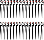 40 Pcs Sprinkler, Adjustable G Type Rotating Micro Sprinkler on 7.1 in, 18 cm Stake, Plastic Irrigation for Garden, Lawn, Flower Bed, Water Control, Even Coverage, Easy Placement by LUMINFLY