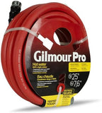 Gilmour Pro Rubber Hot Water Garden Hose – 5/8" x 25', Kink-Resistant, 400 PSI, Brass Fittings, Flexible in Cold, USA Made - Image 2