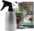 Stainless Steel Spray Bottle，Stainless Watering Can Flower Plant Mist Bottle Garden Kettle Hairdressing Planting - Image 3