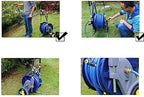 Garden Hose Holder Hose cart with up to 50m/164Feet Capacity for 1/2inch Hose, Particularly Stable, with a Comfortable Hose Guide in a Robust Frame Hose Reel Cart - Image 7