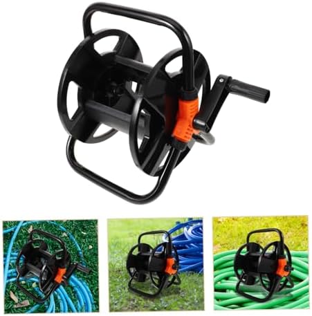 Heavy Duty Freestanding Hose Reel Garden Water Gun Hose Reel Storage Rack for - Image 4
