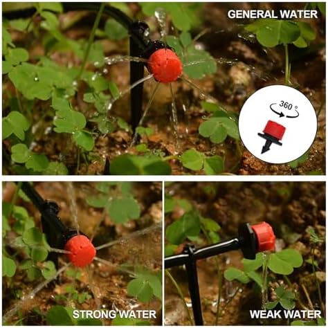 Ship Accessories 5M-30M Drip Irrigation System Plant Watering Set Watering Kits Adjustable Drippers for Irrigation Garden Watering Irrigation Accessories(15M) - Image 7