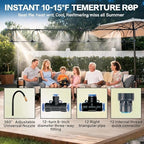 Drip Irrigation System,Automatic Garden Watering System Sprinklers for Yard - Image 6
