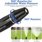 2026 NEW Home High-Pressure Car Wash Water Gun, Garden Hose Nozzle High Pressure Powerful, Jet Nozzle Power Washer for Sturdy Watering and Pressure Cleaning (Pacifier Interface Type B) - Image 4