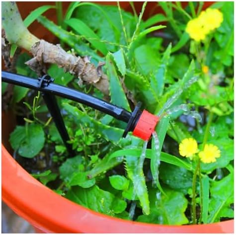 Garden Supplies 5-40M Drip Irrigation System Plant Watering Set Watering Kits Adjustable Drippers for Irrigation Micro Garden Watering System Irrigation Supplies(10 Meters) - Image 4