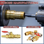 8pcs Brass Hose Barb Fittings 1" Hose Barb to 3/4" NPT Female - Image 6