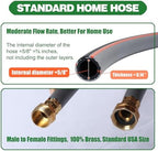 Garden Hose 75 ft 5/8,Rubber Water Hose Heavy Duty - Image 5