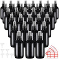 Fumete 36 Pcs 4oz Glass Spray Bottles Fine Mist, Black, Classic by Fumete