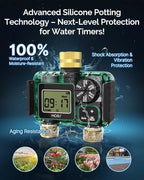 MOES 2 Zone Sprinkler Timer for Garden Hose,Brass Inlet &Outlet Water Timer - Image 2