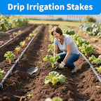 MySit 12 Inch 50 Pack Heavy Duty U Shaped Garden Stakes - Image 5